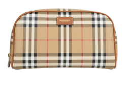 Burberry Cosmetic Pouch, Check/Canvas, MDICSSTU75CHI, 3*